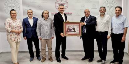 Konya Tabip Odası’ndan Yusuf Yavuz’a Hayırlı Olsun Ziyareti