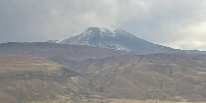 Ağrı Dağı Beyaza Büründü