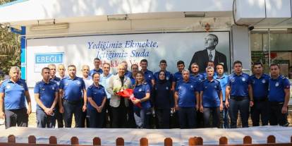 Başkan Akpınar, Zabıta Haftası’nda Personelle Buluştu