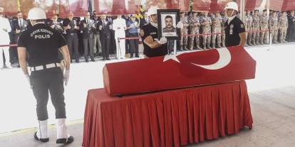 Şehit Özel Harekat askerimize veda