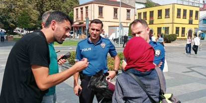 Bankta bırakılan çanta polisi alarma geçirdi