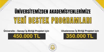 SÜ'den akademisyenlere önemli fırsat