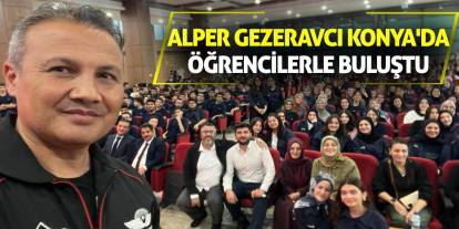 Alper Gezeravcı Konya'da öğrencilerle buluştu