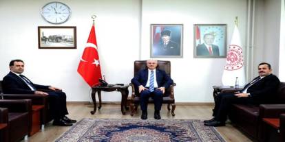Akşehir Adliyesi Yetkililerinden Vali Akın’a Ziyaret