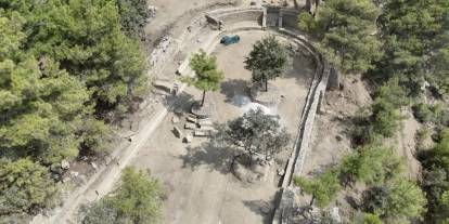 Syedra Antik Kenti'nde 1800 yıllık stadyum bulundu