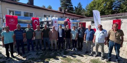 Konya'da mahallelere 170 adet sıvat dağıtıldı