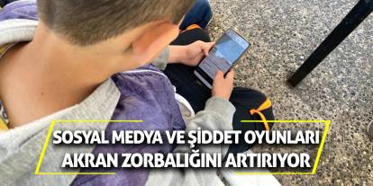 Sosyal medya ve şiddet oyunları akran zorbalığını artırıyor
