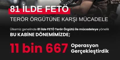 FETÖ operasyonlarında 1 haftada 16 kişi tutuklandı