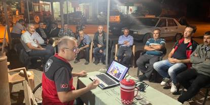 Konya'da kahvehaneler çiftçilere eğitim yuvası oldu