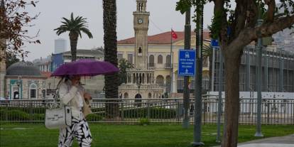 İzmir'de 121 gün sonra yağmur yağdı