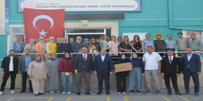 Celalettin Hakan Katırcı İmam Hatip Ortaokulunda LGS ödül töreni düzenlendi