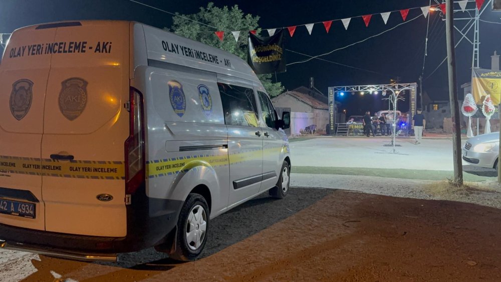 Konya'da pompalı tüfekle havaya ateş açıldı: 2 yaralı