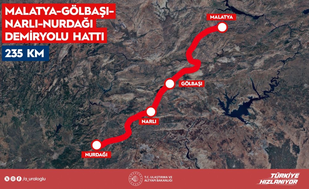 Beklenen demir yolu hattı yarın hizmete açılıyor