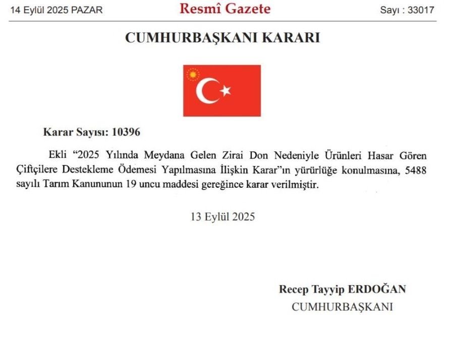 Zirai Dondan Etkilenen Çiftçilere Destek! Listede Konya'da Var!